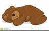 Sleepy Bear Clipart Image