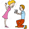 Will You Marry Me Clipart Image