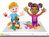 Messy Play Clipart Image