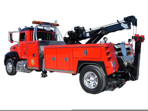 large toy tow truck