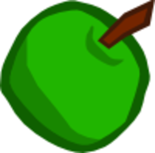 free clipart green apple - photo #27