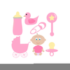 Baby Clothesline Clipart Image