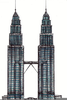 Clipart Twin Towers Image