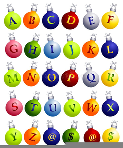 Christmas Letter Free Clipart Image