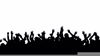Clipart Silhouette Rock Crowd Image