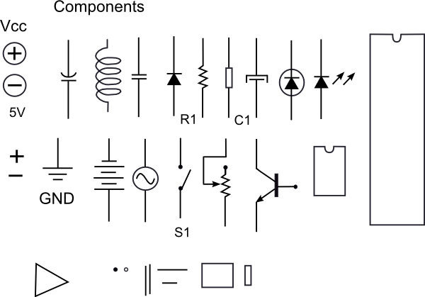 Electronic Components Clip Art at Clker.com - vector clip art online