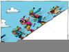 Ski Slope Clipart Image