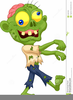 Royalty Free Zombie Clipart Image