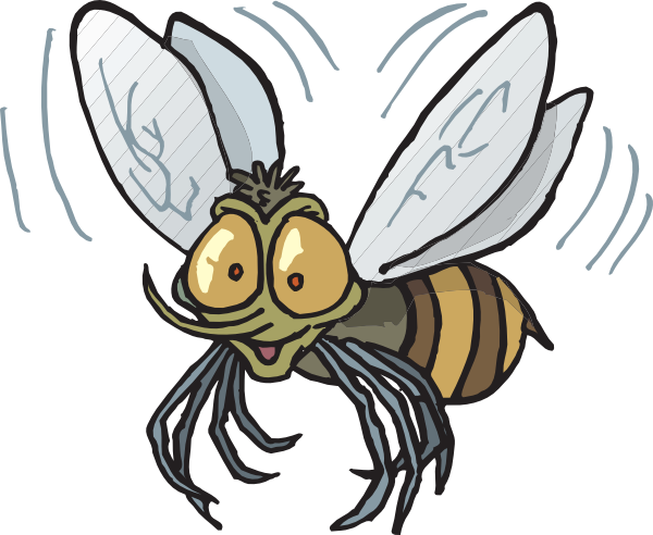 fly insect clipart - photo #11