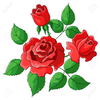 Rose Buds Clipart Image
