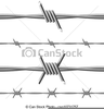 Barbed Wire Clipart Image