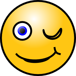 Wink Smiley Clip Art