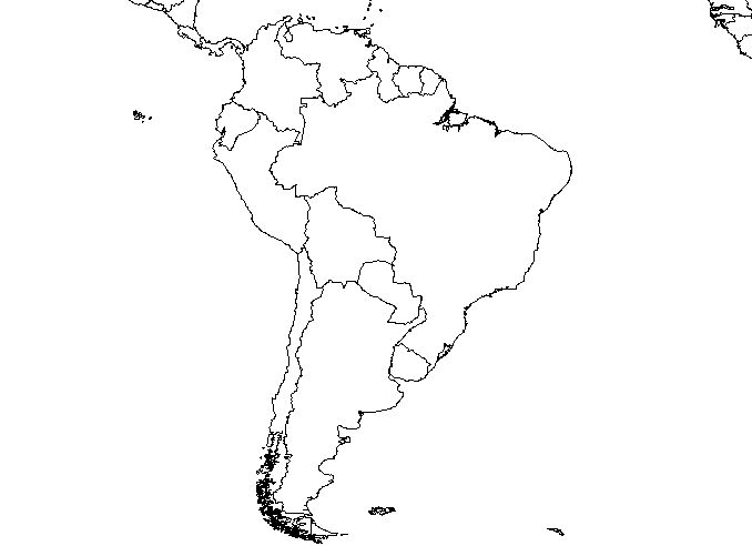 clipart map south america - photo #40