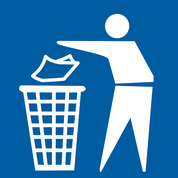 free clipart images trash can - photo #47