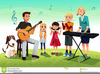 Family Playing Together Clipart Image