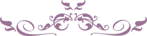 Swirl Lavender Clip Art
