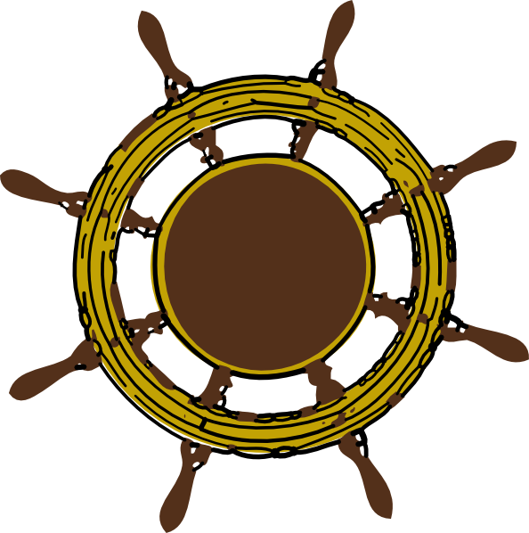 clipart ship steering wheel - photo #2