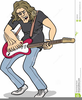 Free Guitarist Clipart Image