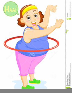 Fat Lady Clipart Image