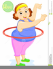Fat Lady Clipart Image