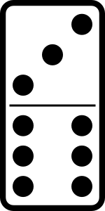 Domino Set 20 Clip Art