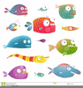 Clipart Of Fun Fish Image