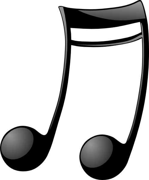 clip art of a music note - photo #13