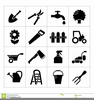 Gardening Clipart Black And White Image