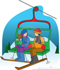 Clipart Chairlift Image