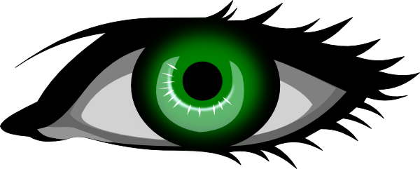 clipart green eyes - photo #41