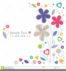 Page Border Flowers Clipart Image