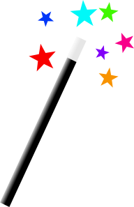 Magic Wand Clip Art at Clker.com - vector clip art online, royalty free