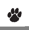 Puppy Paw Print Clipart Image