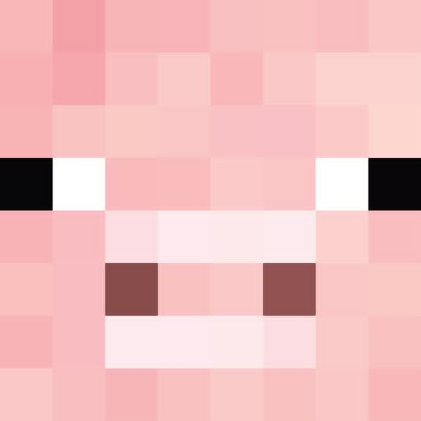 Minecraft Pig Face Free Images At Vector Clip Art Online