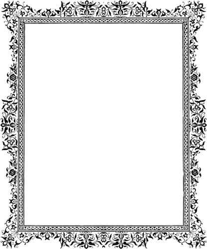 indian wedding clipart border