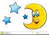 Moon Stars Clipart Image