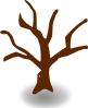 Rpg Map Symbols Deserted Tree 2 Clip Art