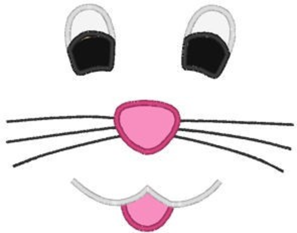 free clipart easter bunny face - photo #2