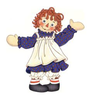 Raggedy Anne Clipart Image