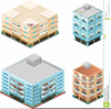 Clipart Of Apartment Buildings Image