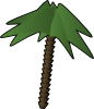 Yekcim Palmtree Clip Art