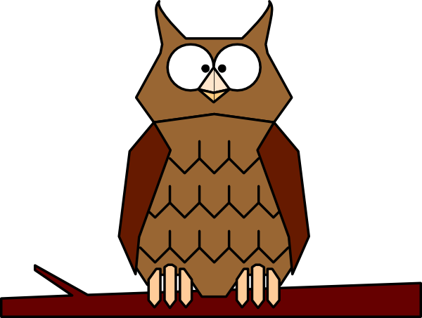 free clip art owl cartoon - photo #47