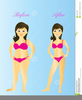 Fat Women Clipart Image