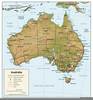 Clipart Maps Australia Image