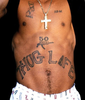 Tupac Chest Tattoo Image