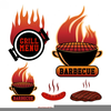 Free Barbecue Chicken Clipart Image