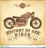 Motorcycle Vector Clipart Free Image