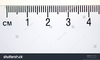 Centimeter Ruler Clipart Image