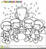 Kids Cheering Clipart Image