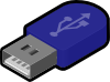 Pendrive Icon Clip Art